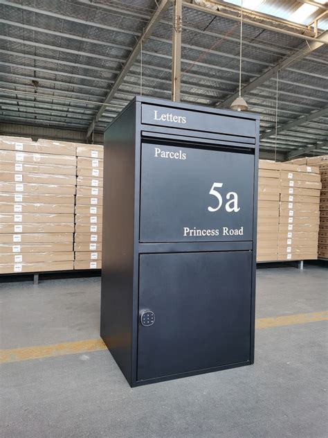 metal delivery box|metal parcel delivery box.